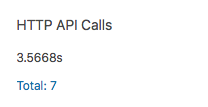 Query Monitor HTTP API Calls