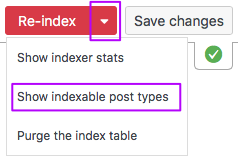 How to check indexable post types.
