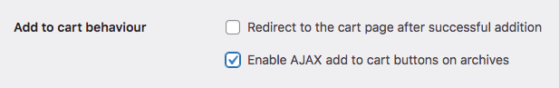 How to enable WooCommerce AJAX add to cart buttons.